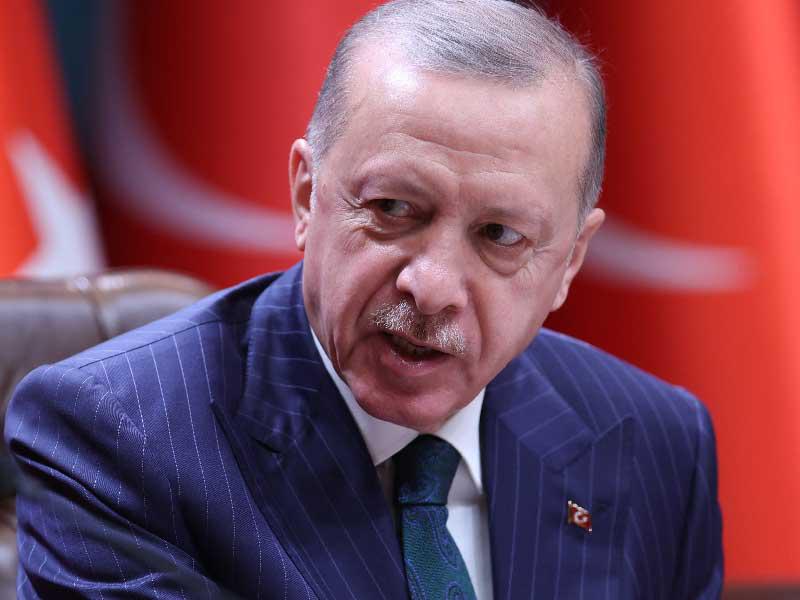  الرئيس التركي ​رجب طيب إردوغان