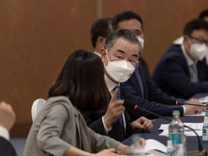  وزير الخارجية الصيني وانغ يي