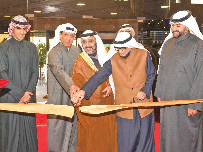 جانب من افتتاح القاعة