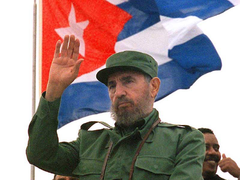  الزعيم الكوبي فيدل كاسترو 