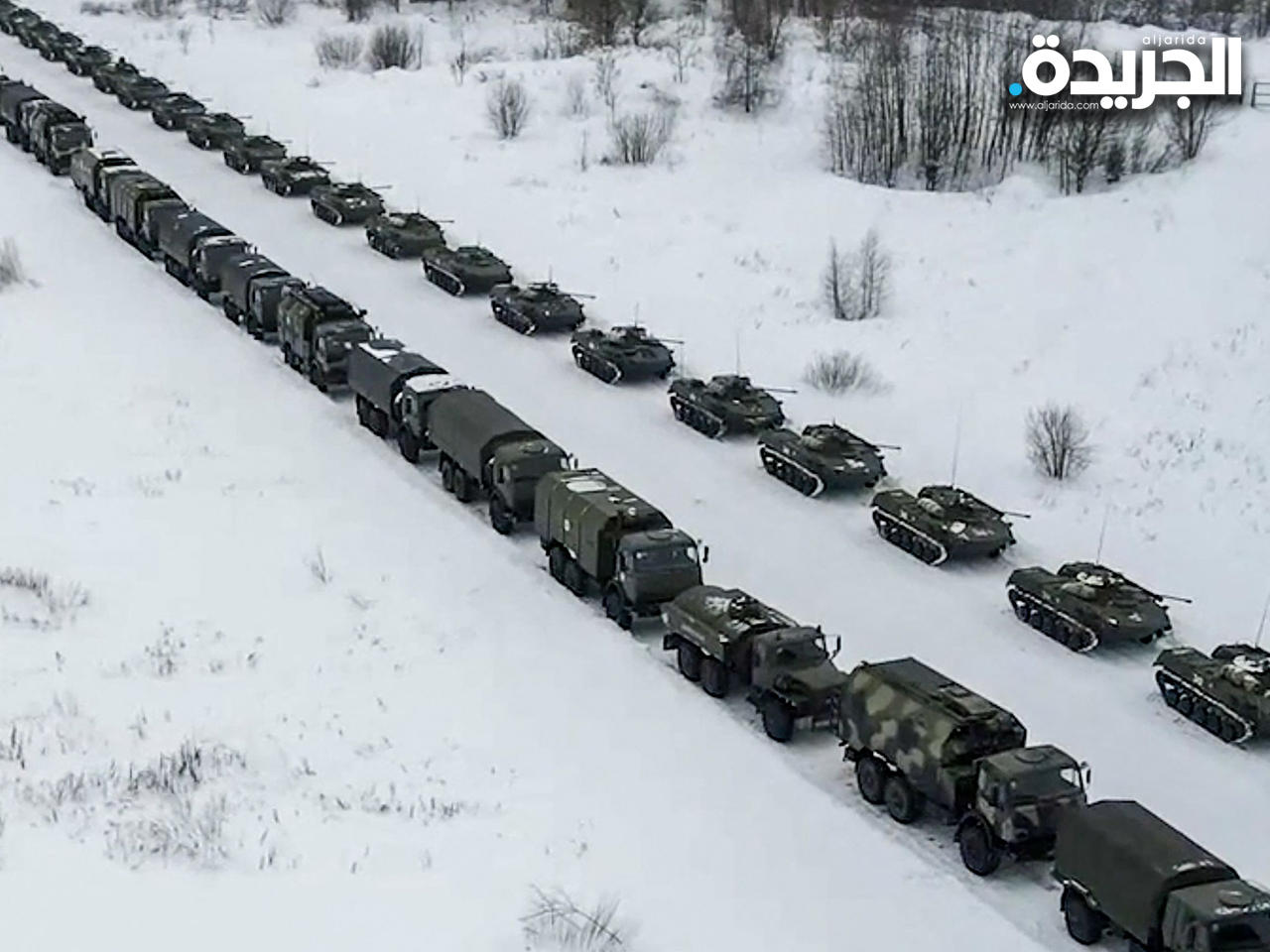 قوات روسية تتجه إلى كازاخستان