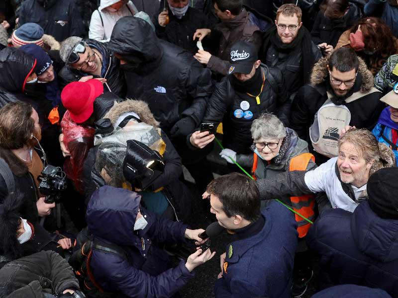 احتجاجات فرنسا