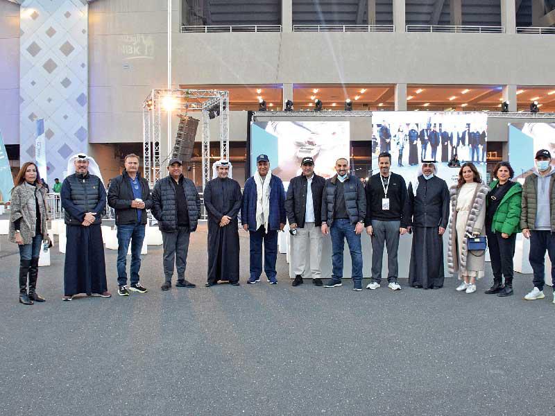 لقطة جماعية خلال الفعالية