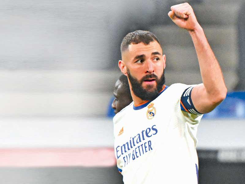 اللاعب الفرنسي كريم بنزيمة