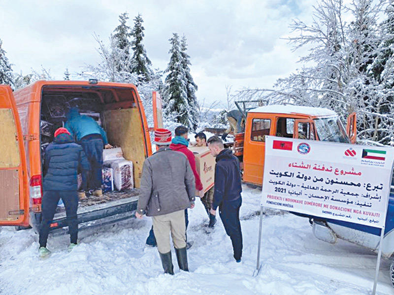 مشروع تدفئة الشتاء