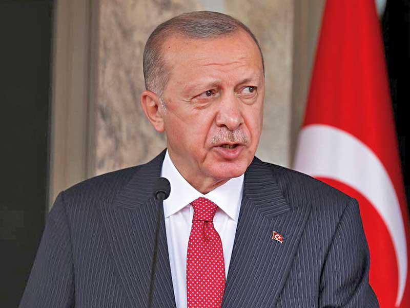 الرئيس التركي، رجب طيب إردوغان