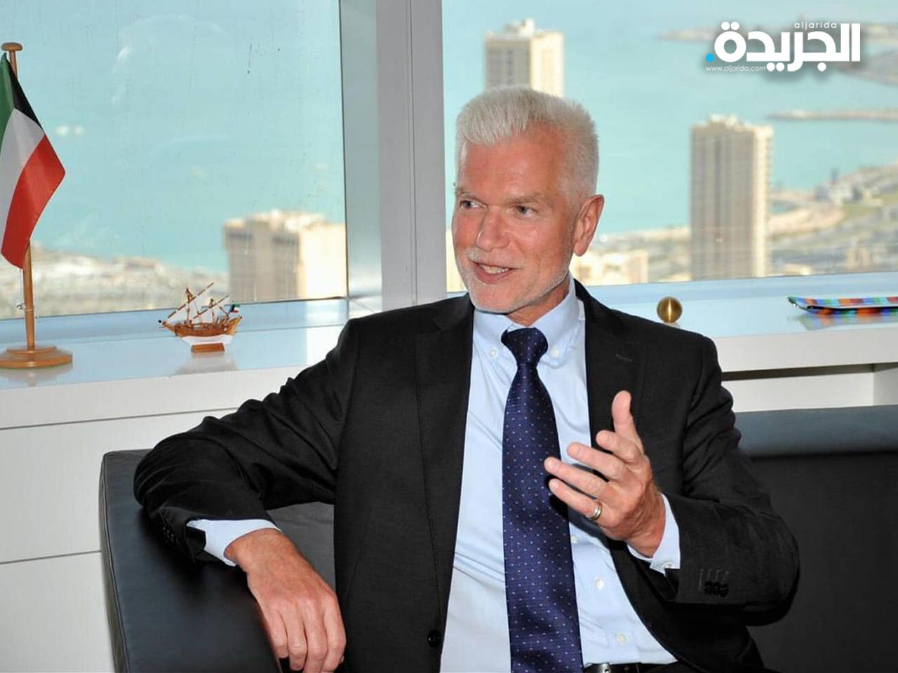 السفير الألماني لدى البلاد شتيفان موبس