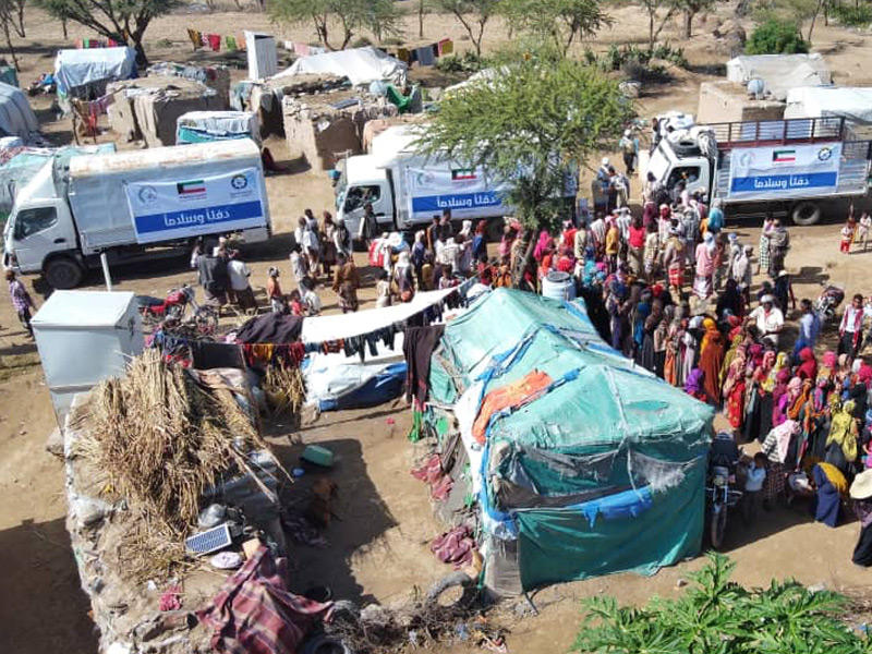 أحد مشاريع جمعية النجاة الخيرية