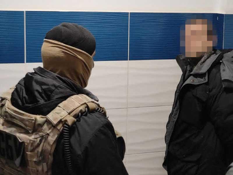 اعتقال رجل ، وفقًا لجهاز أمن الدولة الأوكراني ، وهو عميل للمخابرات العسكرية الروسية