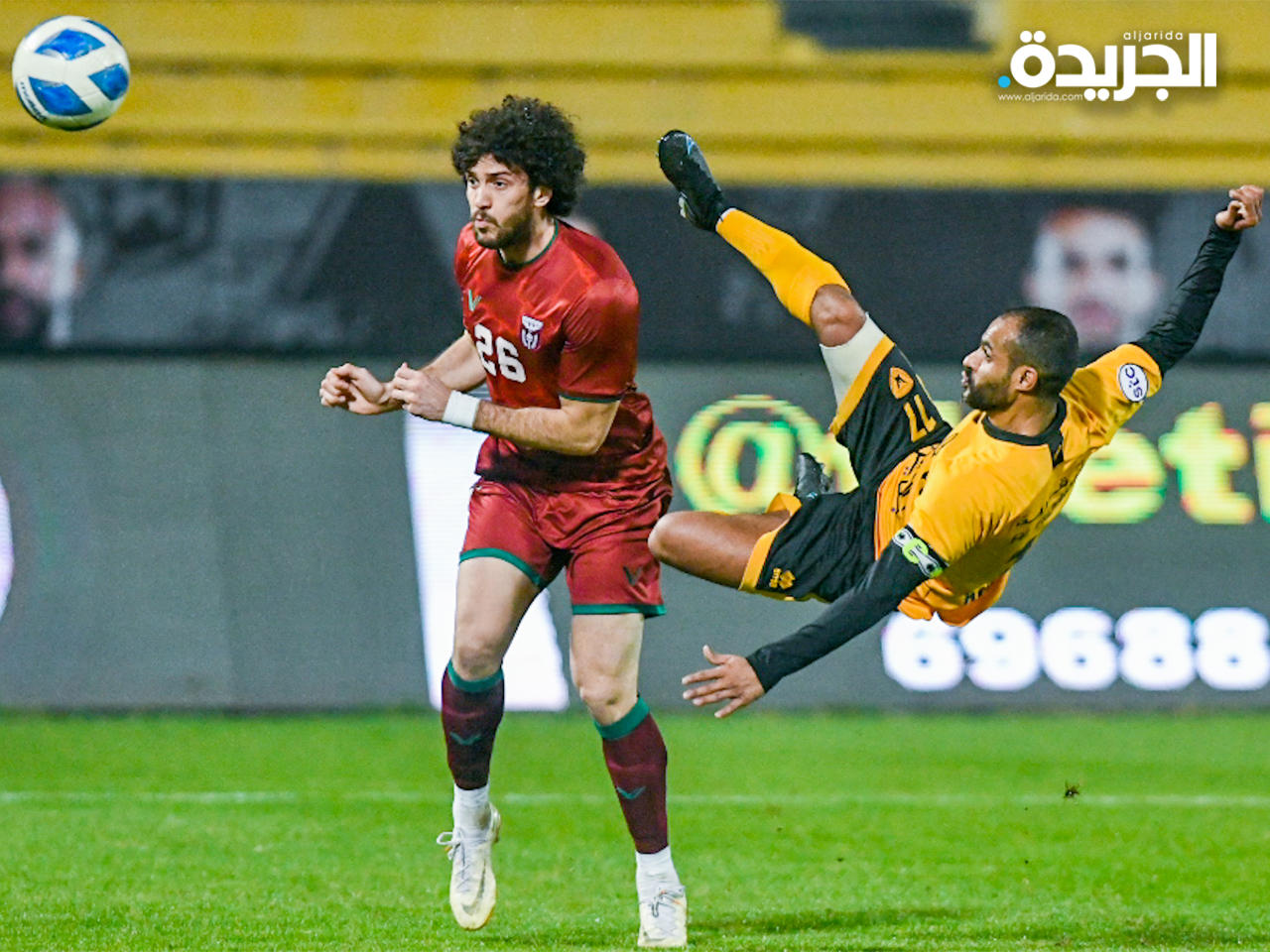 جانب من المباراة