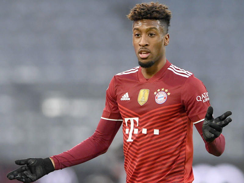 لاعب بايرن ميونيخ الألماني كينغسلي كومان