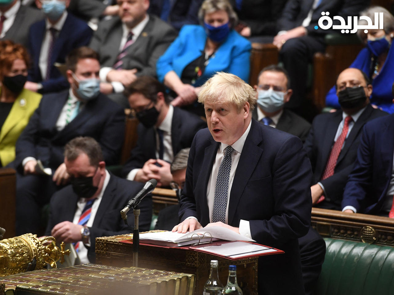 جونسون يعتذر للبريطانيين لحضوره حفلاً خلال فترة الإغلاق