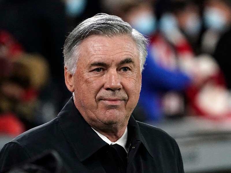 المدير الفني لريال مدريد الإيطالي كارلو أنشيلوتي