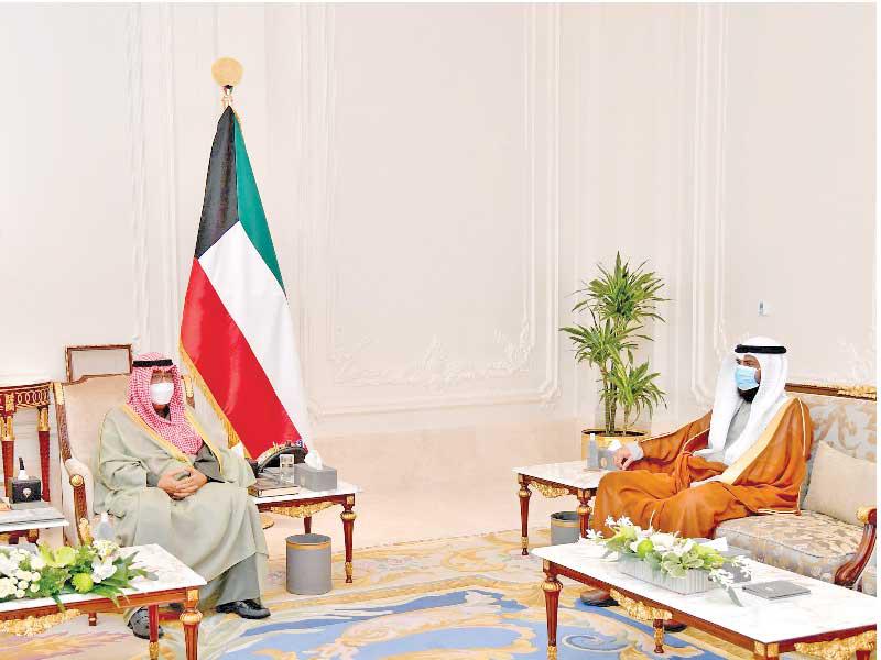 ولي العهد مستقبلاً العتيبي أمس