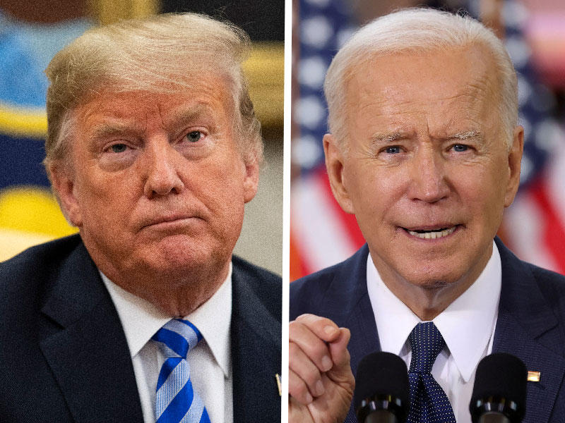 جو بايدن - دونالد ترامب