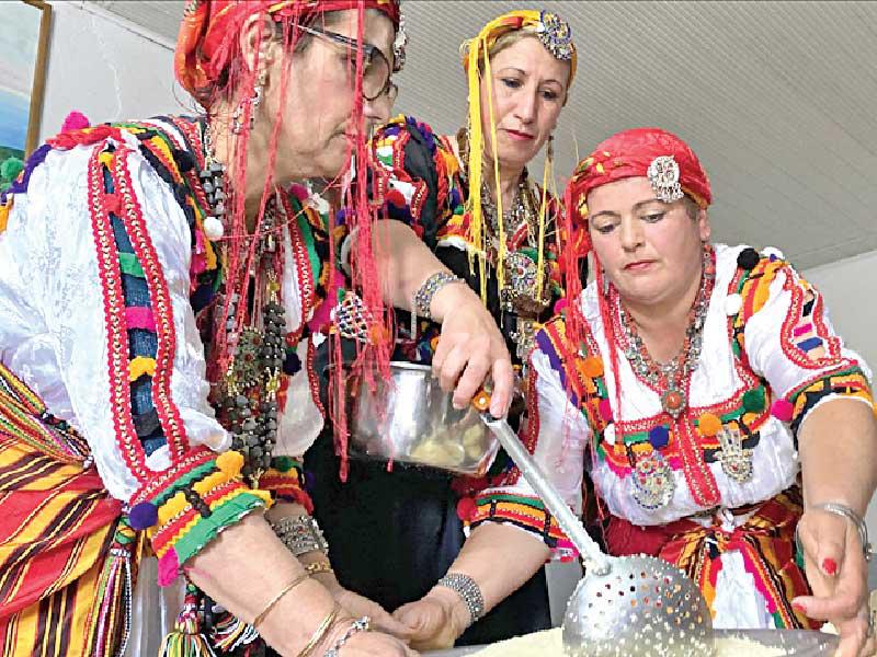  أمازيغ المغرب يحتفلون برأس السنة 