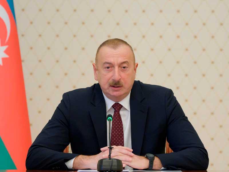  الرئيس الأذربيجاني إلهام علييف