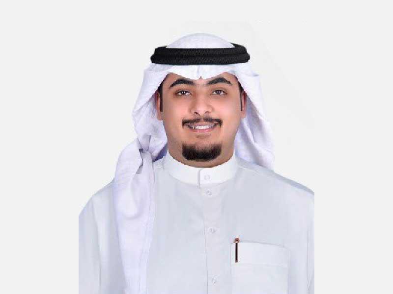 أمين السر في الهيئة الإدارية للاتحاد الوطني لطلبة الكويت فرع مصر سعود العنزي 