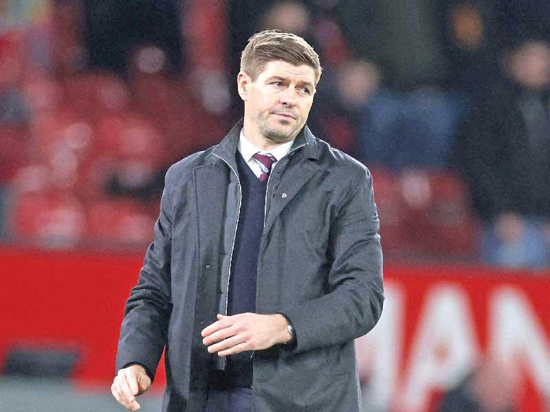 ستيفن جيرارد مدرب أستون فيلا