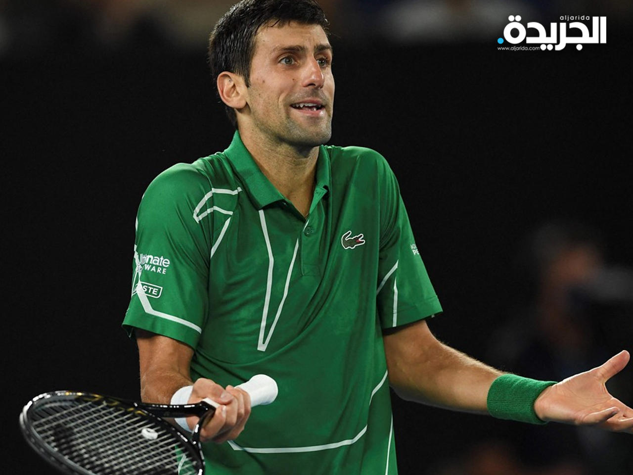 نجم كرة المضرب الصربي نوفاك ديوكوفيتش