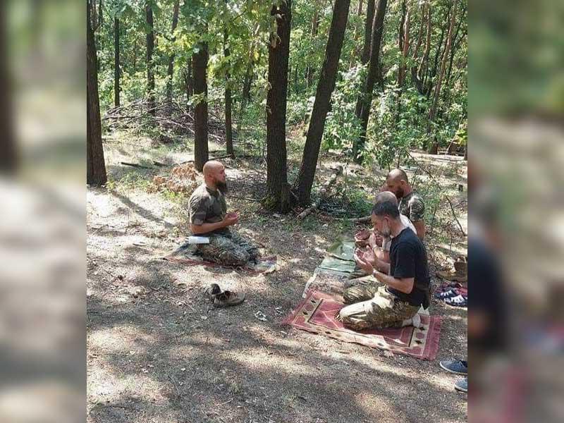 جنود أوكرانيون مسلمون في شرق أوكرانيا 