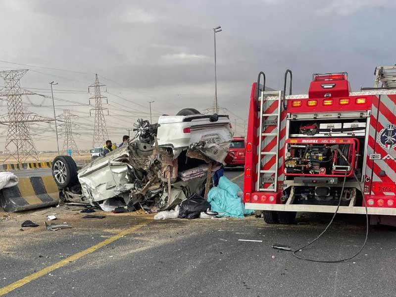 أحد الحادثين على الدائري السابعn
