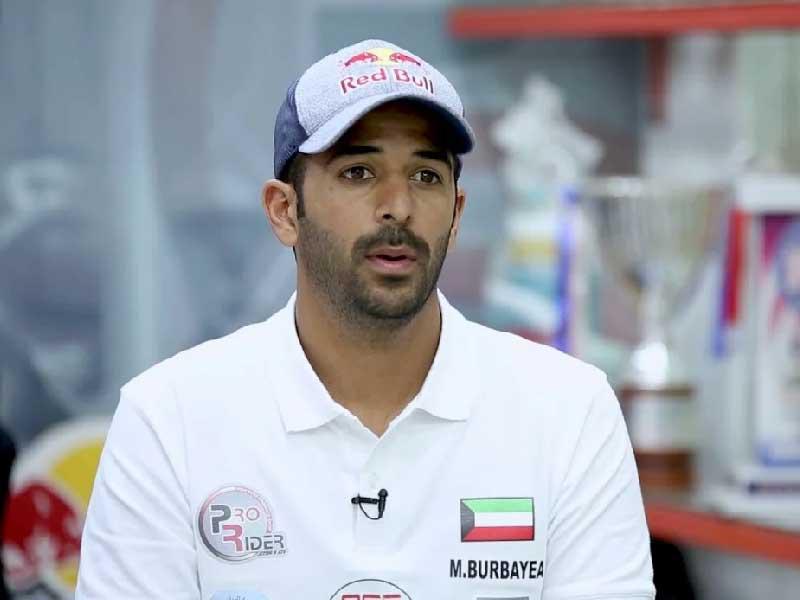 المتسابق محمد بوربيع 