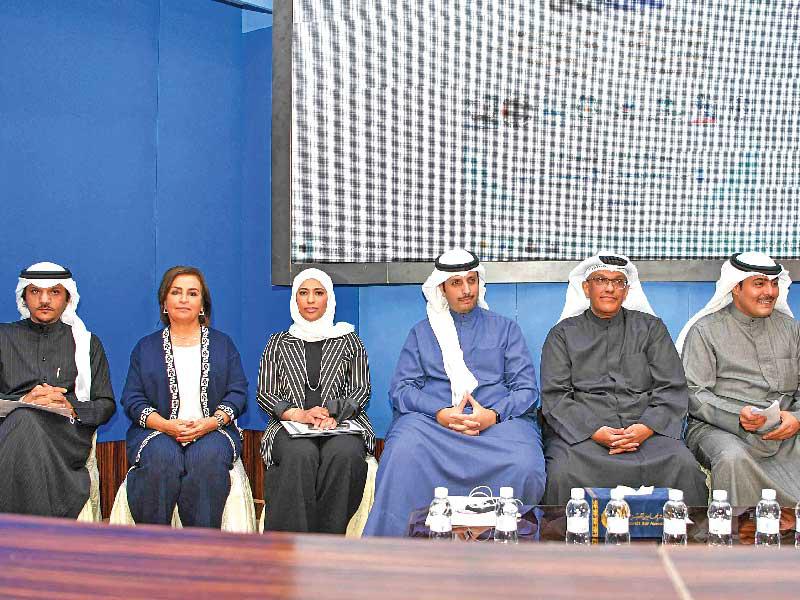 المتحدثون في المؤتمر الصحافي لمؤسسات المجتمع المدني أمس