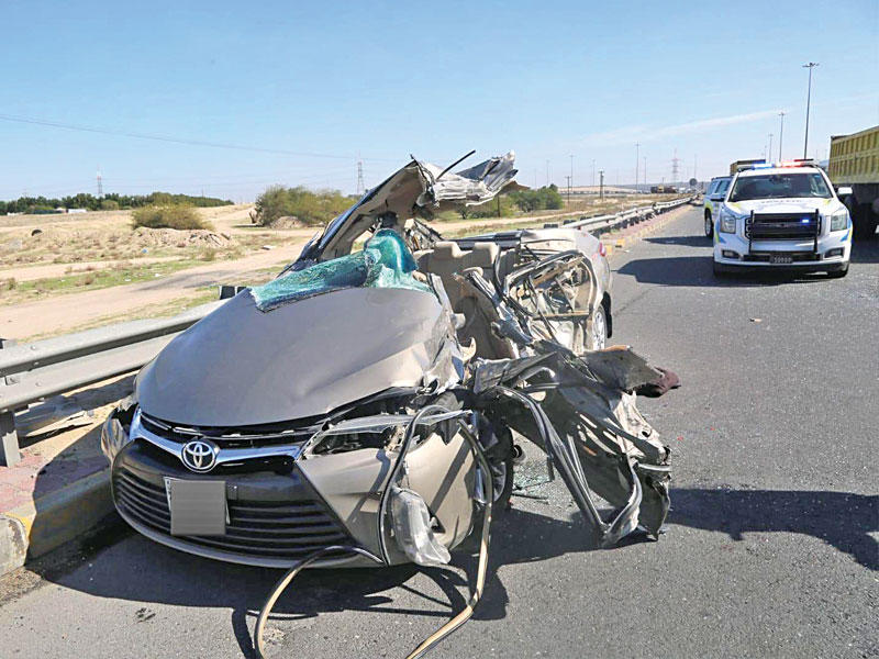 حادث الدائري السادس