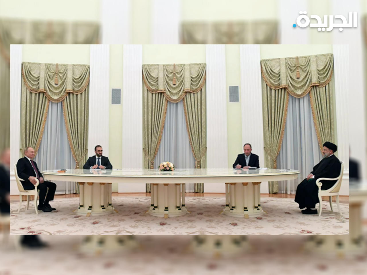 رئيسي في اجتماع مع نظيره الروسي بوتين في موسكو