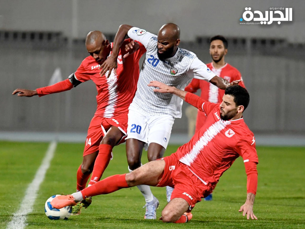 جانب من المباراة