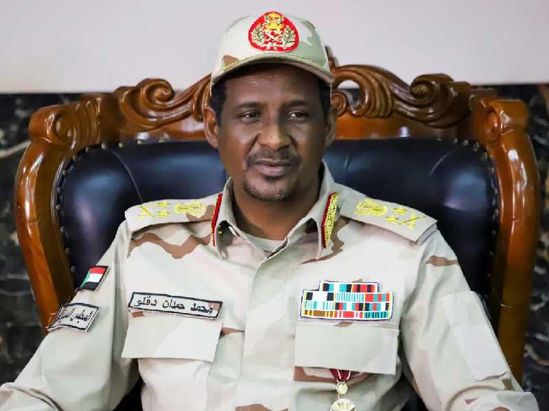 نائب رئيس مجلس السيادة السوداني محمد حمدان دقلو