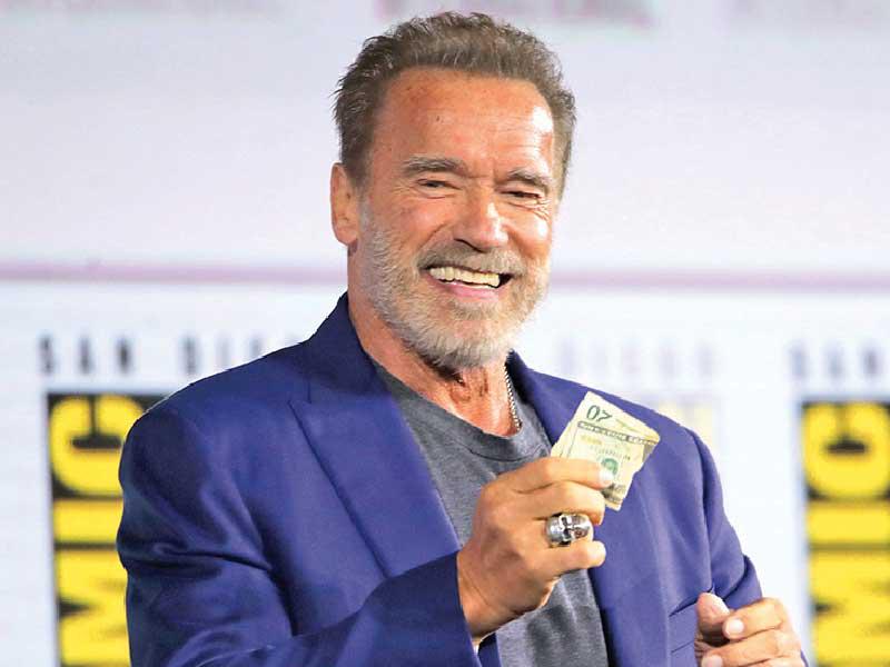 الممثل الأميركي وحاكم ولاية كاليفورنيا السابق أرنولد شوارزنيغر