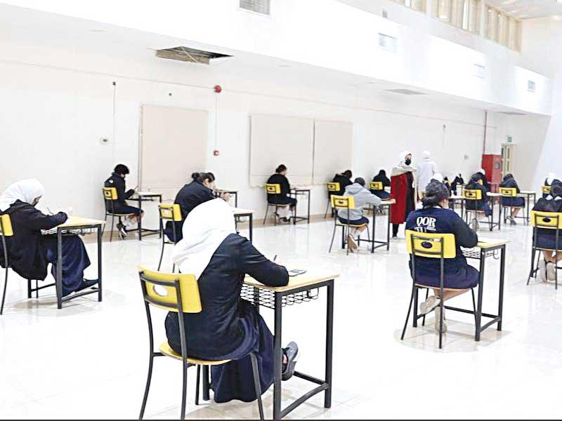 جانب من اختبارات أمس