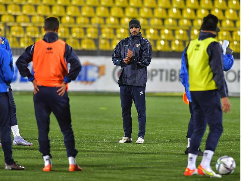 تدريب سابق للازرق