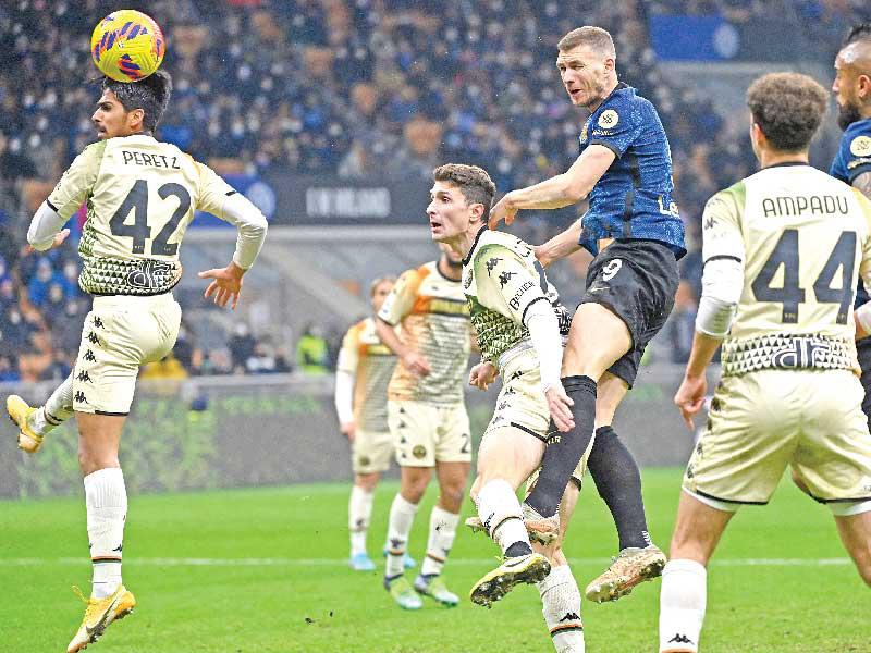 دجيكو يحرز هدف الفوز لانتر ميلان