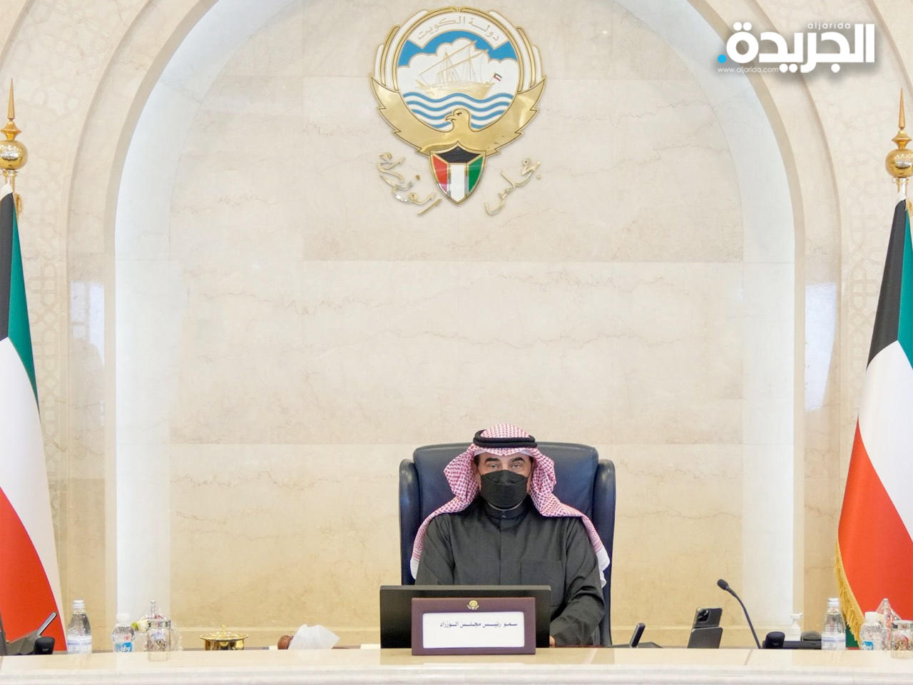 رئيس الوزراء خلال الجلسة