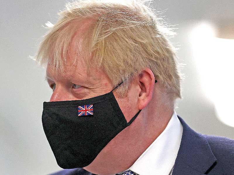  رئيس الوزراء البريطاني بوريس جونسون