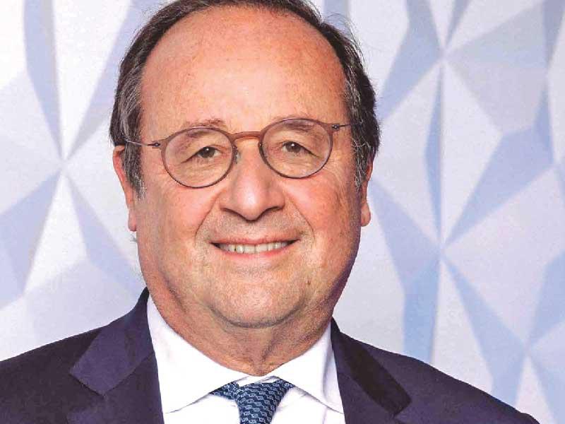  الرئيس الفرنسي السابق فرانسوا هولاند