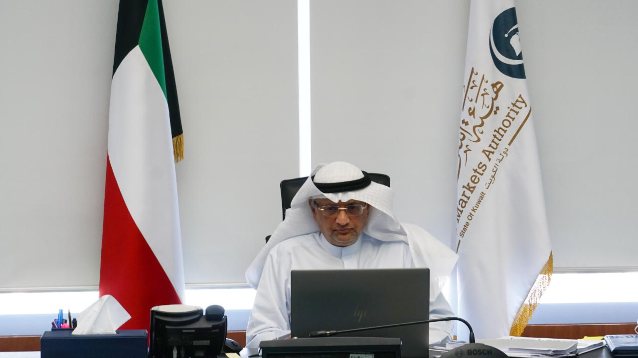 رئيس مجلس مفوضي هيئة أسواق المال المدير التنفيذي الدكتور أحمد الملحم