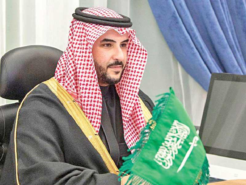  نائب وزير الدفاع السعودي الأمير خالد بن سلمان