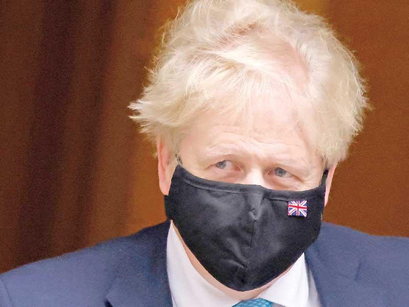 رئيس الوزراء البريطاني المحافظ، بوريس جونسون