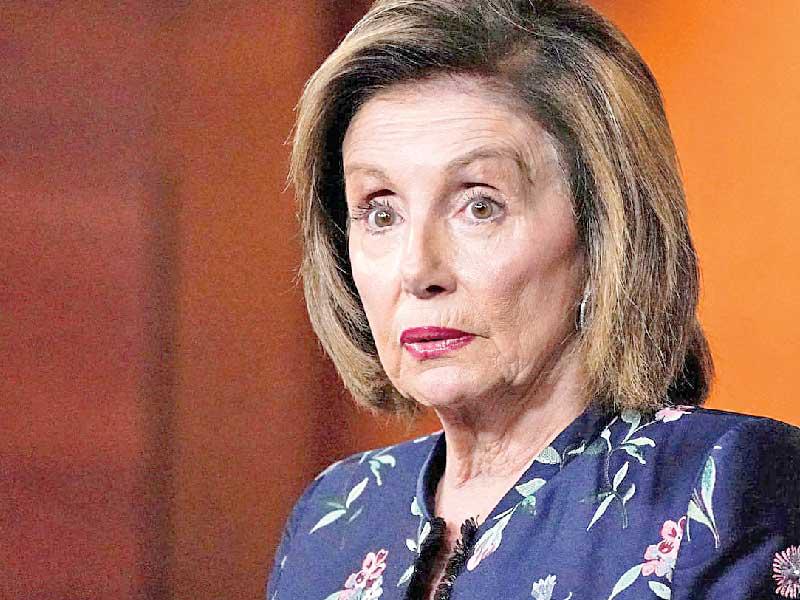 رئيسة مجلس النواب الأميركي نانسي بيلوسي