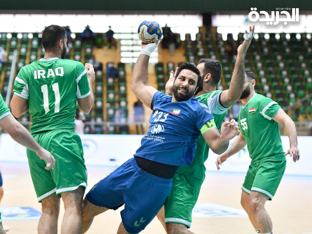 من مباراة الكويت والعراق