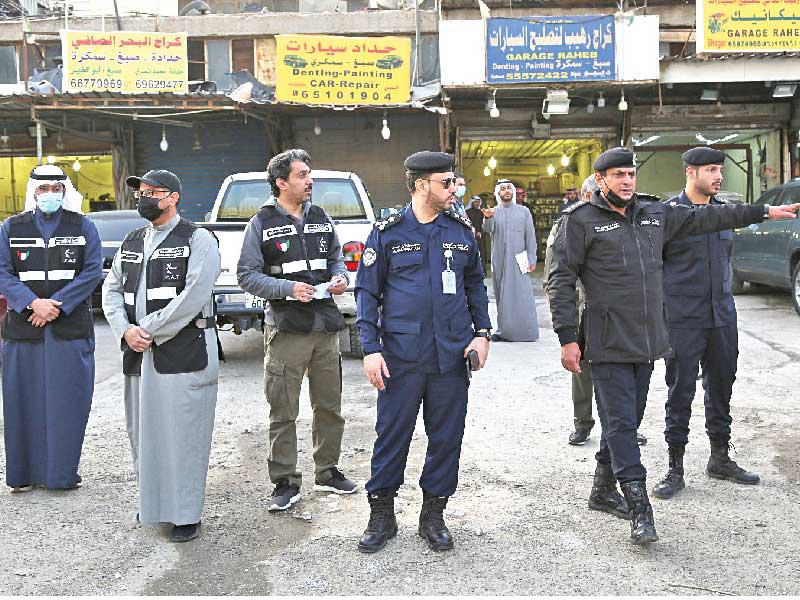 العدواني والعقيد الأمير في حملة «الفحيحيل الصناعية»