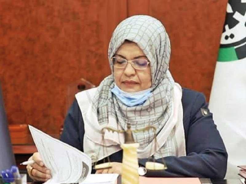  وزيرة العدل الليبية حليمة البوسيفي
