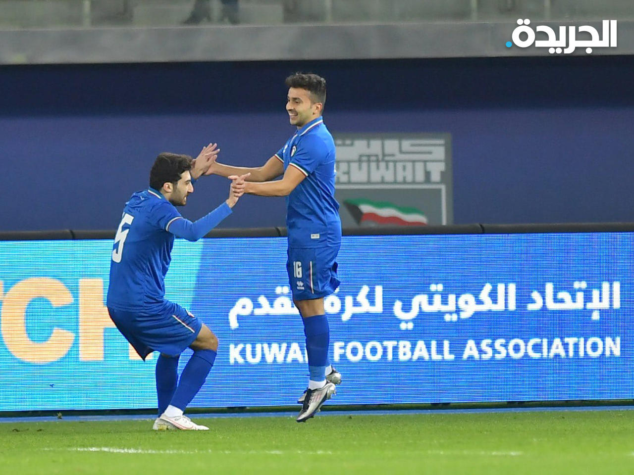 جانب من المباراة