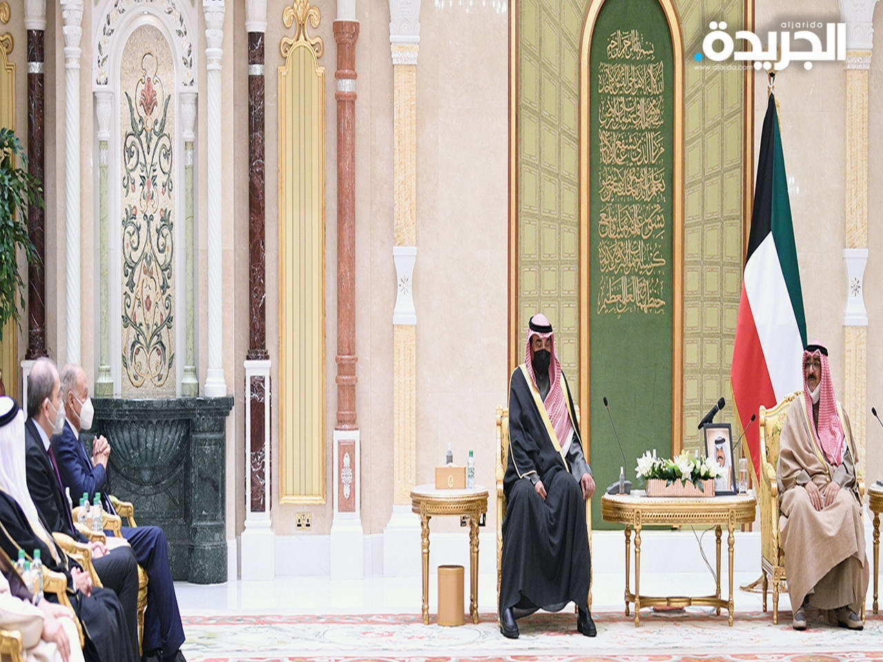 سموه يستقبل وزراء خارجية العرب قبل عقد اللقاء التشاوي