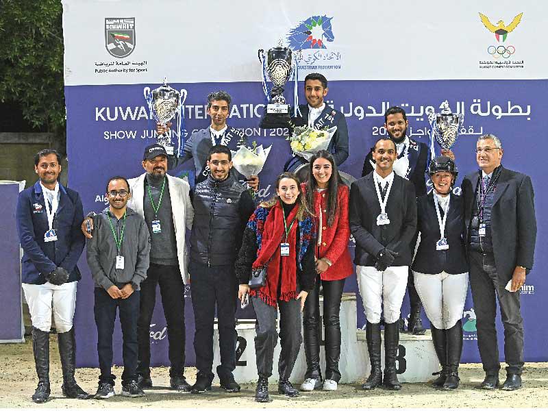 تتويج الفارس المضاحكة بلقب البطولة الدولية