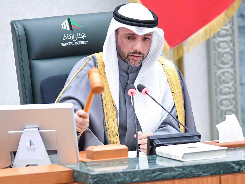 رئيس مجلس الأمة مرزوق الغانم